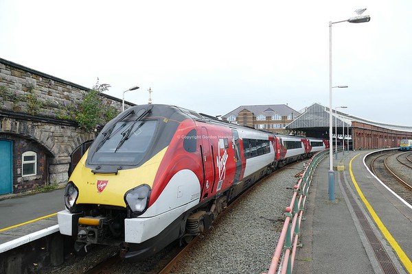 31.7.19. Holyhead Railway Station Anglesey Wales.