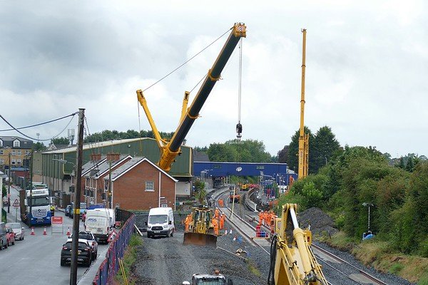 10.8.19. Lurgan Area Track Renewal Works.