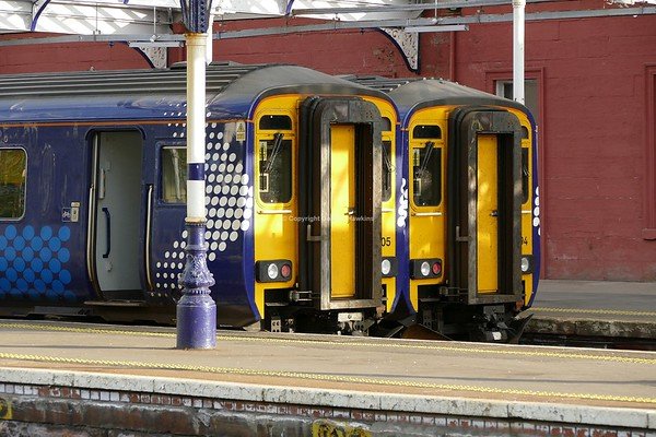 27.8.19. Scotrail Kilmarnock Station Scotland.