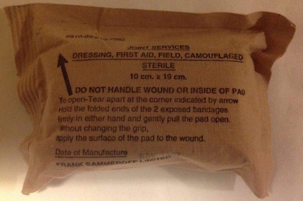 Modern First Field Dressings – Tales from the Supply Depot