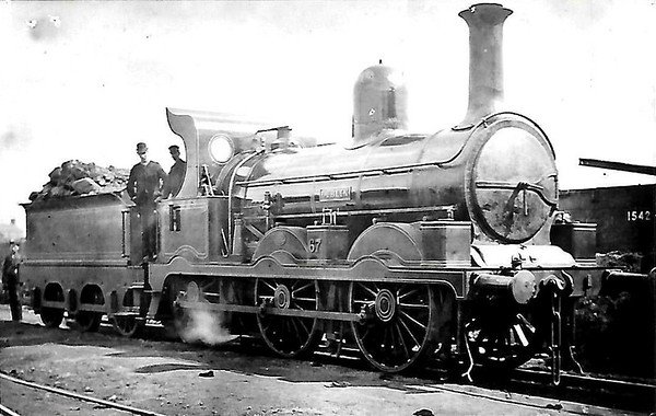Class L - 67 DUBLIN - Atock MGWR 0-6-0 - built 1888 by Broadstone Works - 1903 rebuilt with Belpaire boiler - 1925 to GSR as Class J19 No.605 - 1932 rebuilt with superheated Belpaire boiler - 1945 to CIE - 1957 withdrawn.