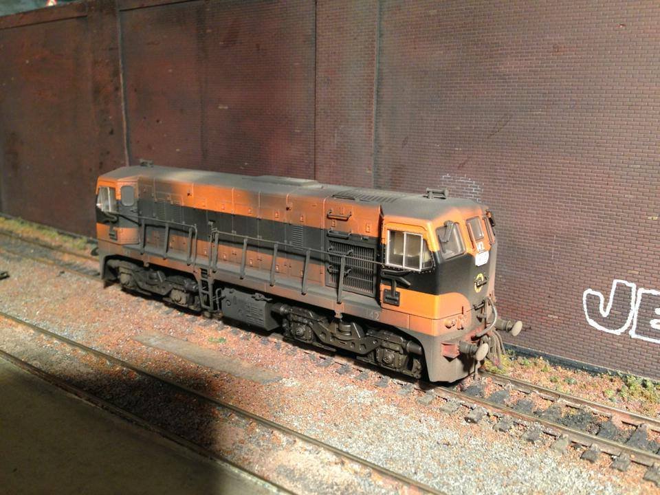 Class 141 #142. Done by Trevor Hurley from Weathering & Detailing Service