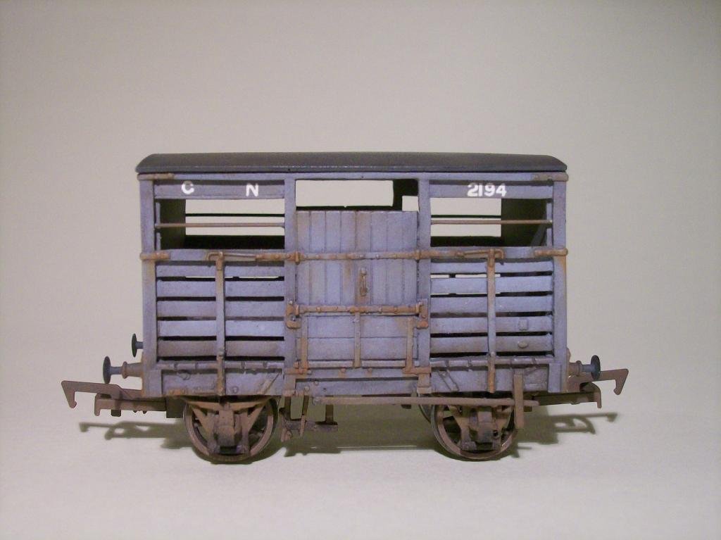 Provincial Wagons GN Cattle Wagon.Kit Built.