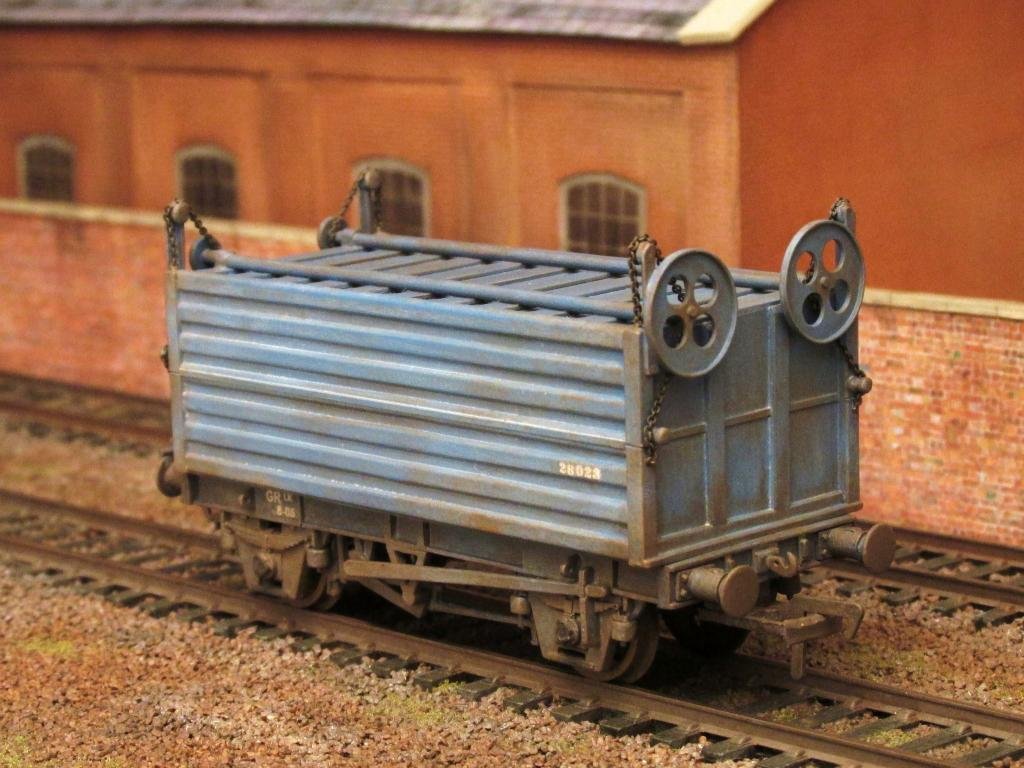 BAGGED CEMENT WAGON.
Built from scratch.