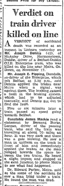 Joe Dennis - Newspaper cutting.jpg